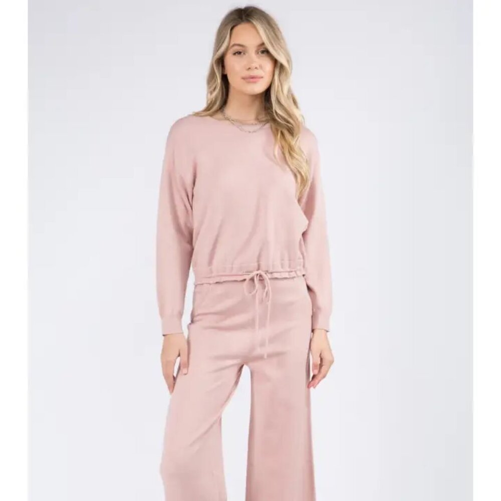 Brand New  Sweater Top - Blush